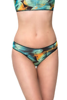  This file presents a range of classic luxury tan-through swimsuits adorned with a lively fish print. With built-in SPF35 protection, these bikinis offer both style and sun safety. Click to explore and shop!